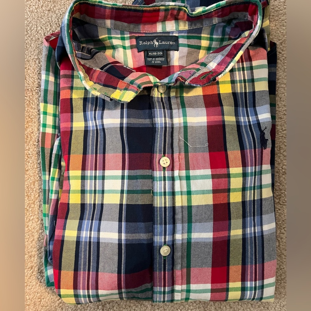 Lot of Dress Shirts 18/20 Boys & Men’s Small